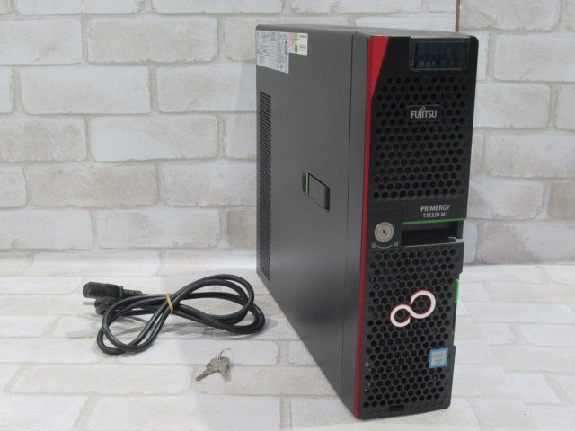 03332 новый TTPC 1325m гарантия иметь Fujitsu [ PRIMERGY TX1320 M3 ][ Xeon E3-1220 v6 3.0GHz / 600GB SAS 2.5 дюймовый ×2 / 8.00GB / OS нет ] с ключом 