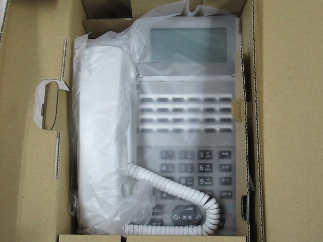 ZS3 16468◆ 未使用品 NTT NX2-(24)STEL-(1)(W) 24ボタン標準スター電話機 18年製・祝10000！取引突破！_画像2
