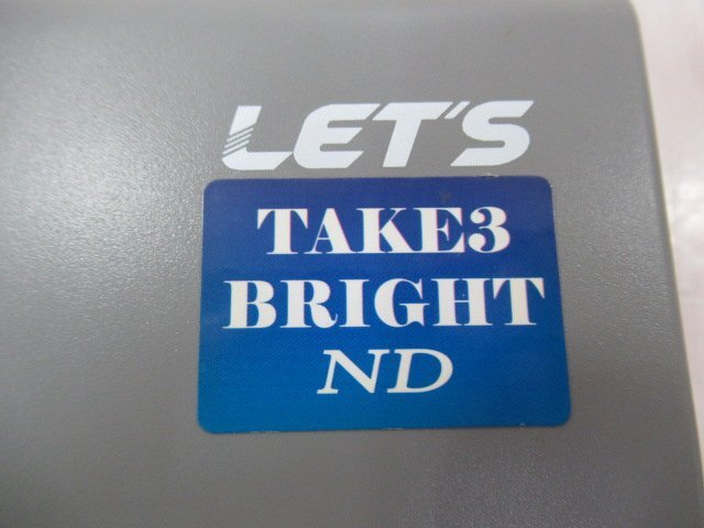 △Ω保証有 ZG2 7291) TAKE3 BRIGHT ND レッツコーポレーション △Ω保証有 ZG2 7291) TAKE3 BRIGHT ND レッツコーポレーション
