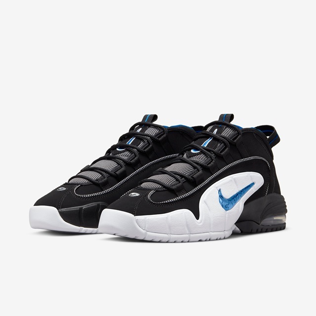 NIKE AIR MAX PENNY DN2487-001 エア マックス ペニー 黒×白×青 US7の画像1