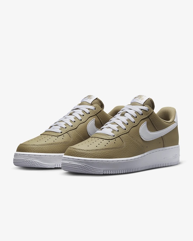 NIKE AIR FORCE 1 '07 AN23 DV0804-200 エア フォース カーキ×白 US10