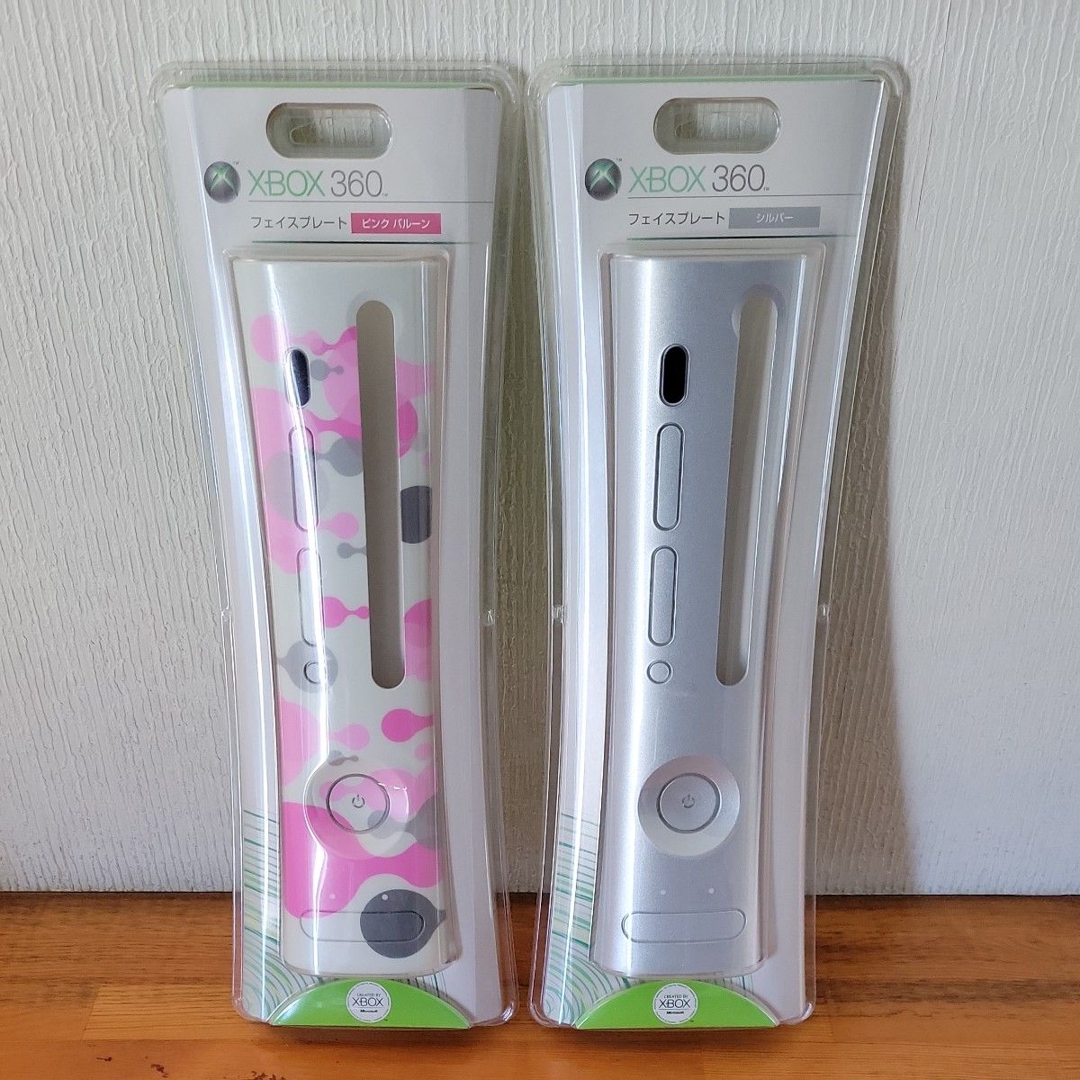 XBOX360 フェイスプレート ２種セット 新品未開封