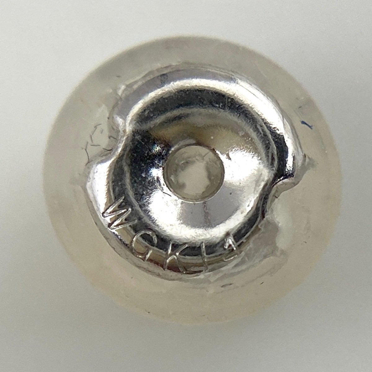新しいスタイル 8284円 ホワイト WG プラチナ デザインピアス メレダイヤ プラチナ台