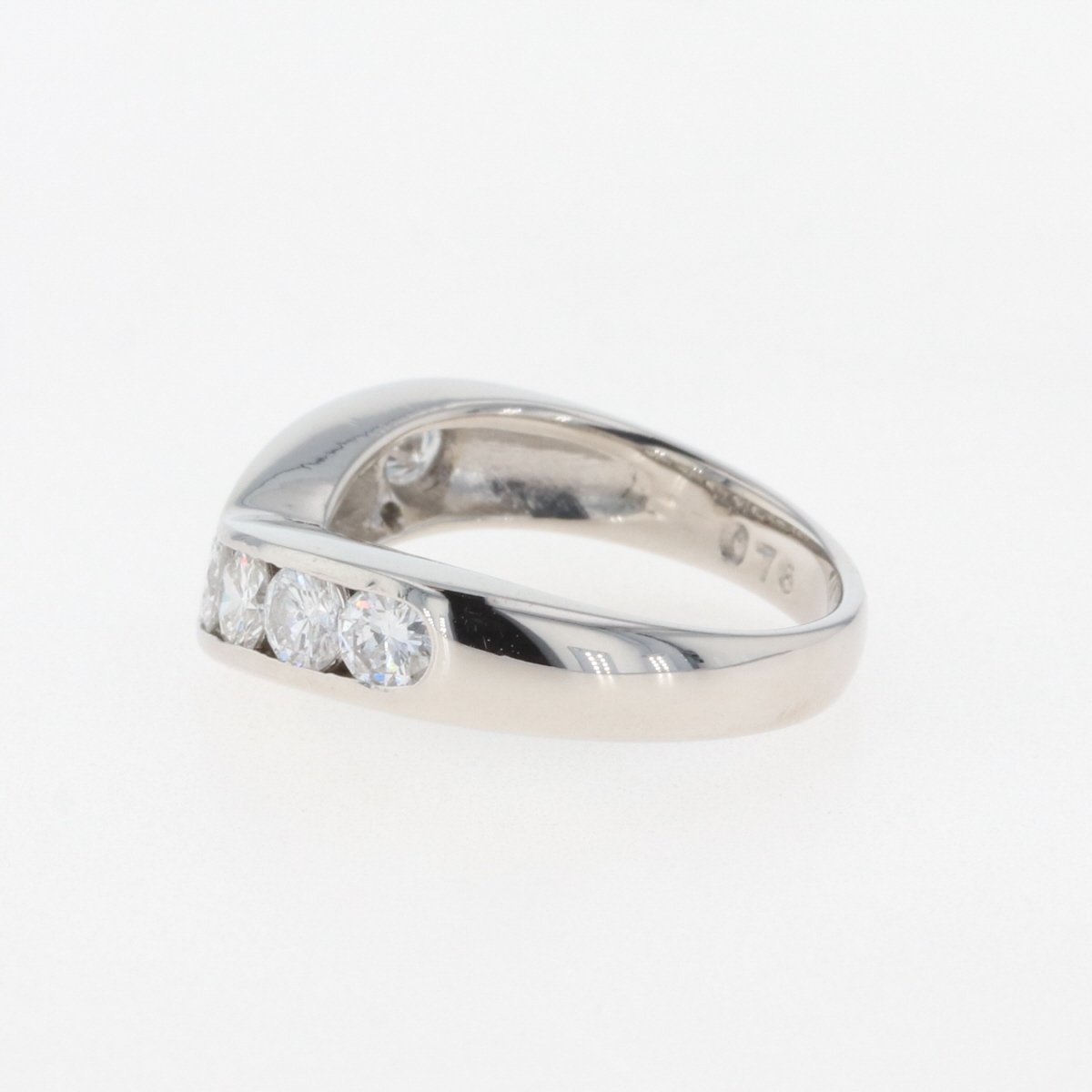 メレダイヤ デザインリング プラチナ 指輪 リング 4号 Pt900 ダイヤモンド レディース 【中古】_バイセル 14157_3