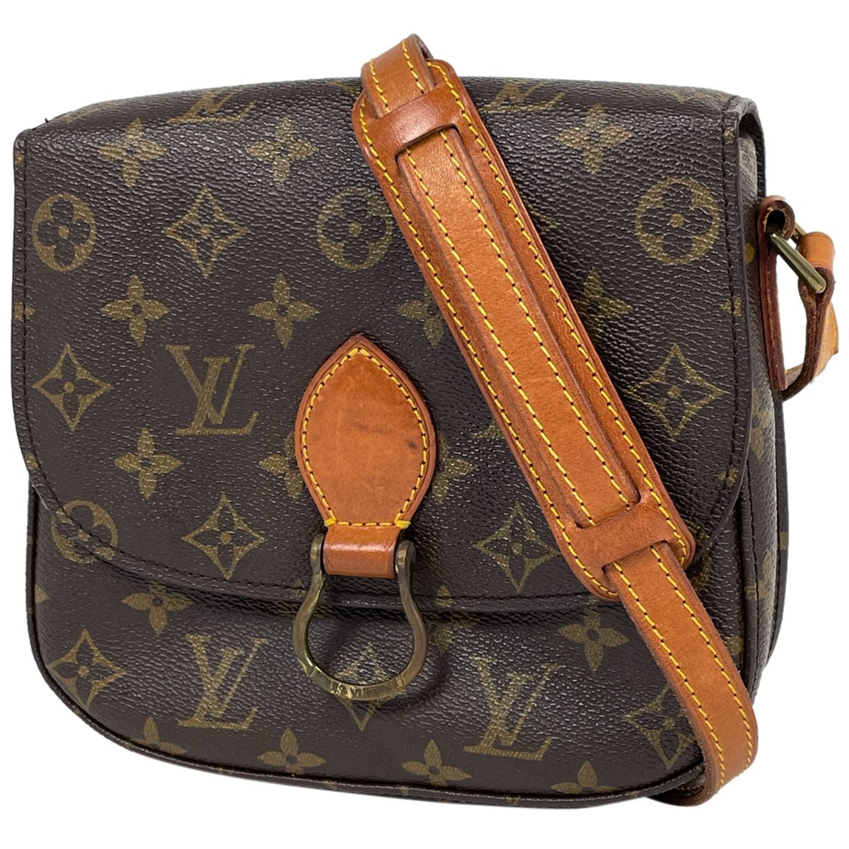 【ジャンク品】ルイ・ヴィトン Louis Vuitton サンクルー 18 斜め掛け ショルダーバッグ モノグラム ブラウン M51243 レディース 【中古】