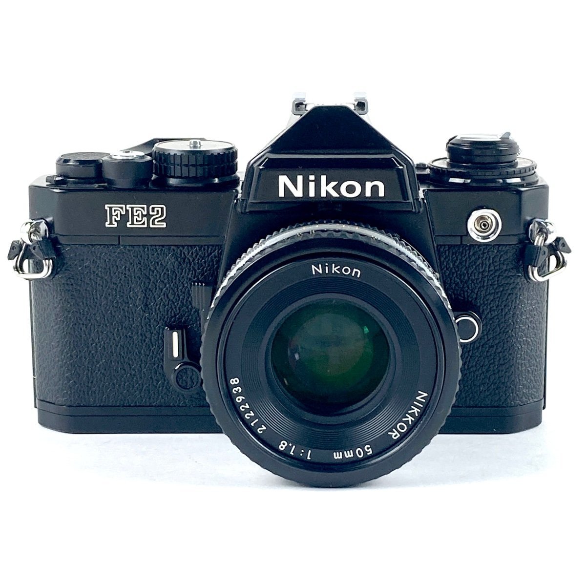 ニコン Nikon FE2 + Ai-S NIKKOR 50mm F1.8 パンケーキ ［ジャンク品］ フィルム マニュアルフォーカス 一眼レフカメラ 【中古】