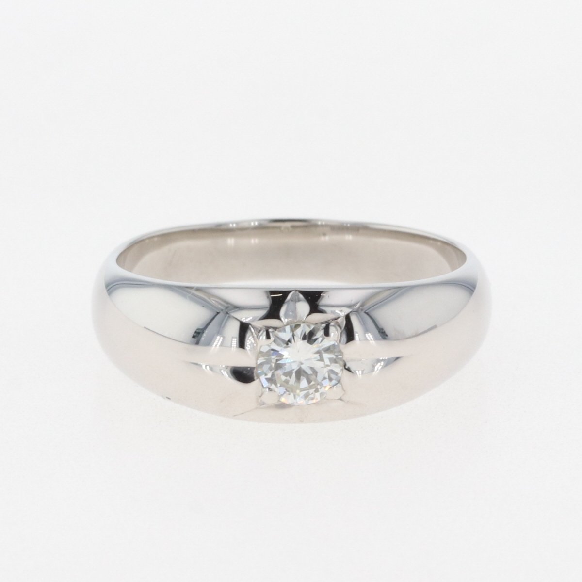ダイヤモンド デザインリング プラチナ 指輪 リング 11.5号 Pt900 ダイヤモンド レディース 【中古】_バイセル 14157_1