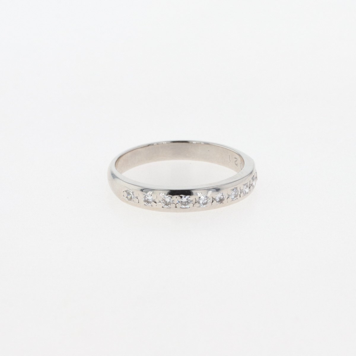 メレダイヤ デザインリング プラチナ 指輪 リング 8.5号 Pt900 ダイヤモンド レディース 【中古】_バイセル 14157_8