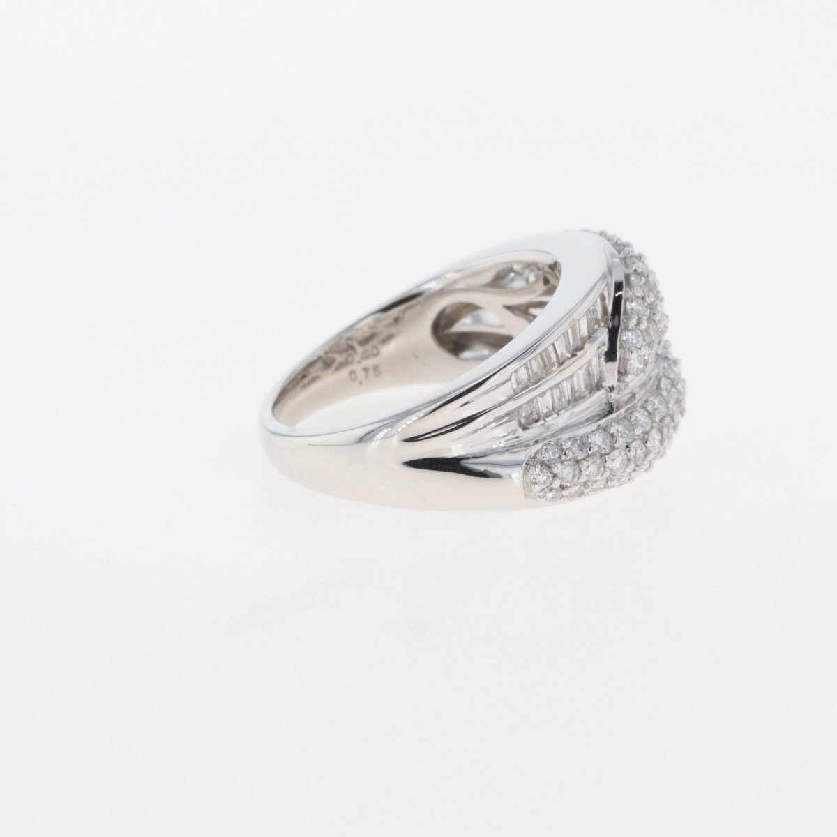 メレダイヤ デザインリング 指輪 リング 11号 K18 ダイヤモンド レディース 【中古】_バイセル 14157_7