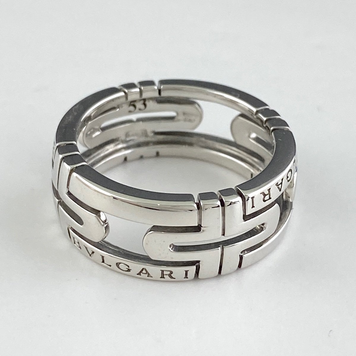 ブルガリ BVLGARI パレンテ シリング K18 WG ホワイトゴールド 指輪 リング 12号 750 レディース 【中古】_バイセル 14157_2