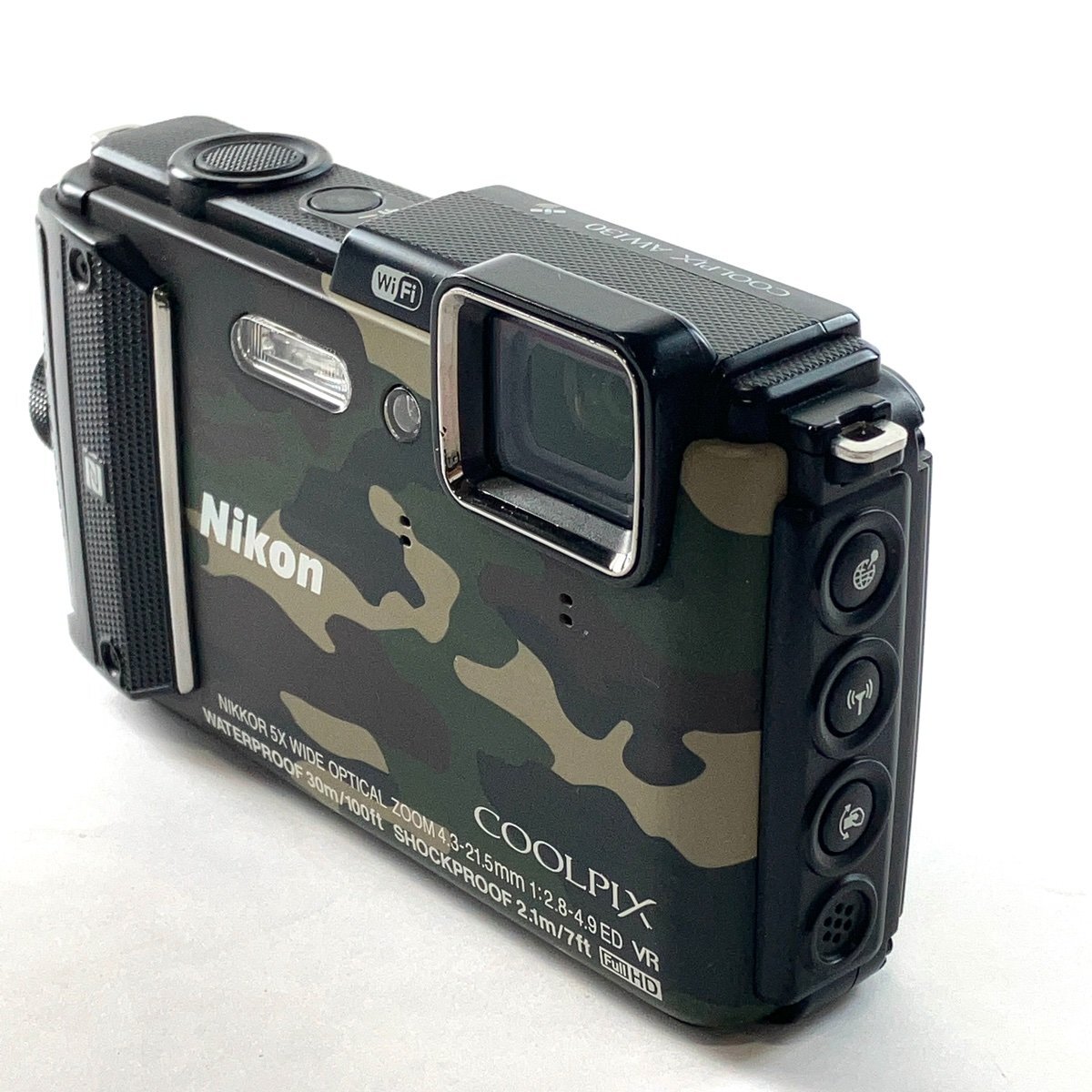 ニコン Nikon COOLPIX AW130 カムフラージュグリーン コンパクトデジタルカメラ 【中古】_バイセル 31053_2