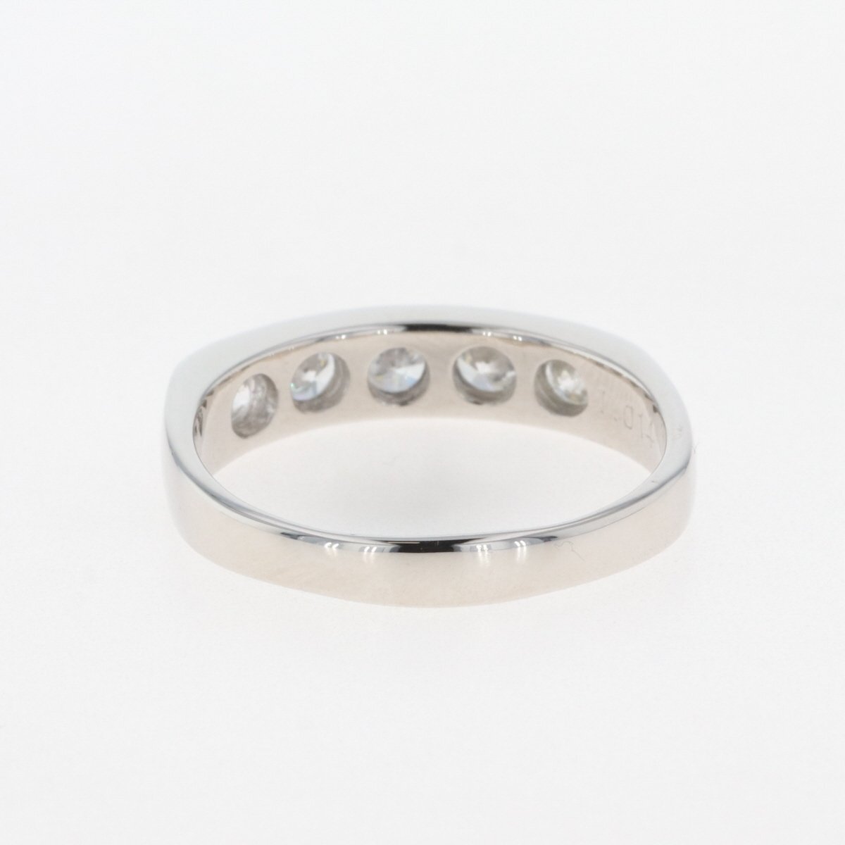 メレダイヤ デザインリング プラチナ 指輪 リング 18号 Pt900 ダイヤモンド メンズ 【中古】_バイセル 14157_5