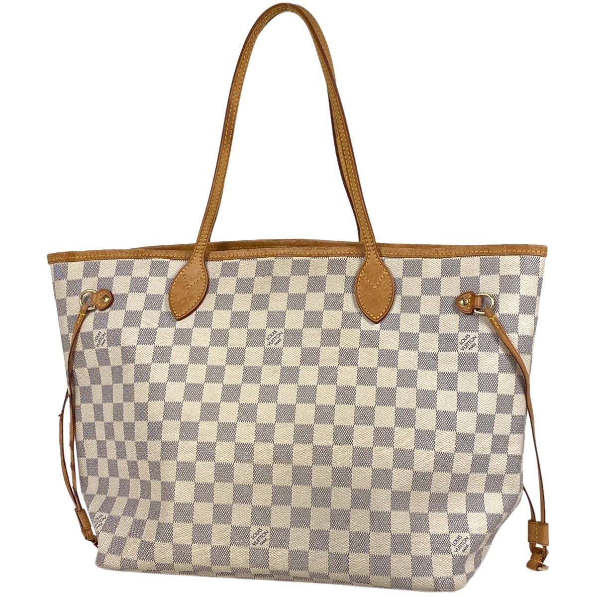 ルイ・ヴィトン Louis Vuitton ネヴァーフル MM ショルダーバッグ トートバッグ ダミエアズール ブロン(ホワイト) N51107 中古_バイセル 14171_1