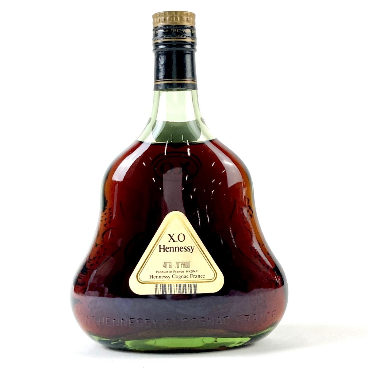 ヘネシー Hennessy XO 金キャップ グリーンボトル 700ml ブランデー コニャック 【古酒】_バイセル 14693_3