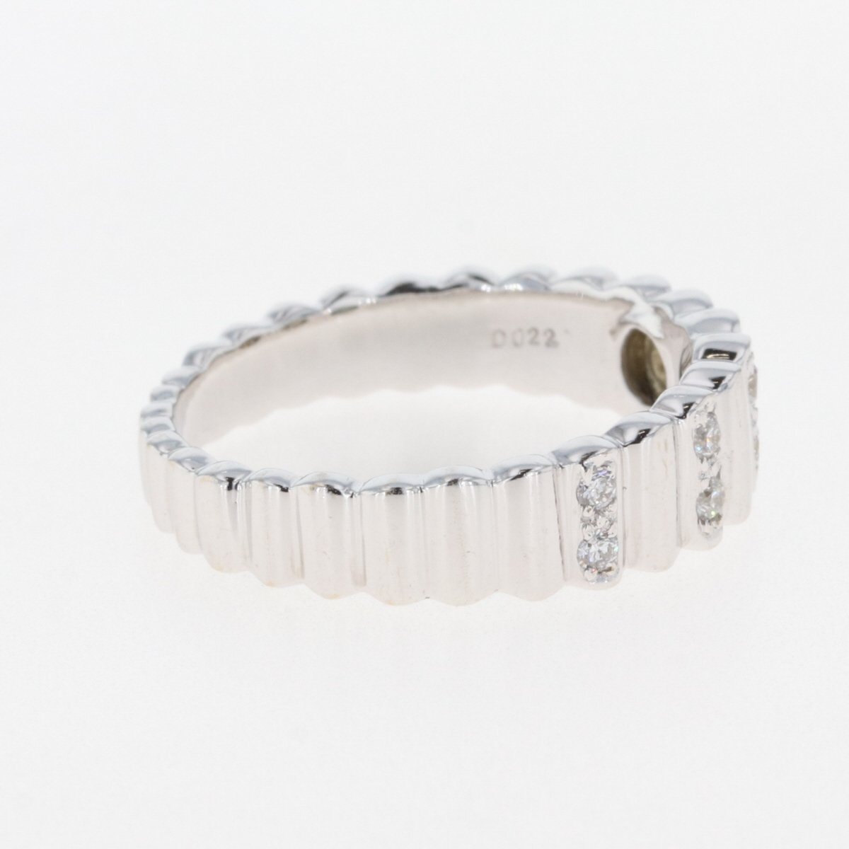 メレダイヤ デザインリング 指輪 リング 17.5号 750 ダイヤモンド レディース 【中古】_バイセル 14157_7