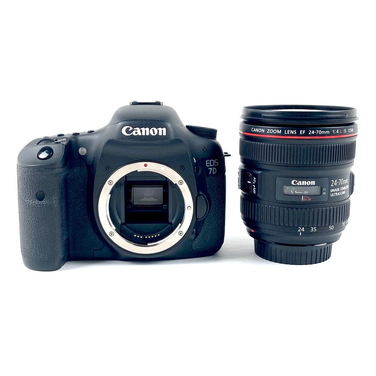 キヤノン Canon EOS 7D ＋ EF 24-70mm F4L IS USM デジタル 一眼レフカメラ 【中古】