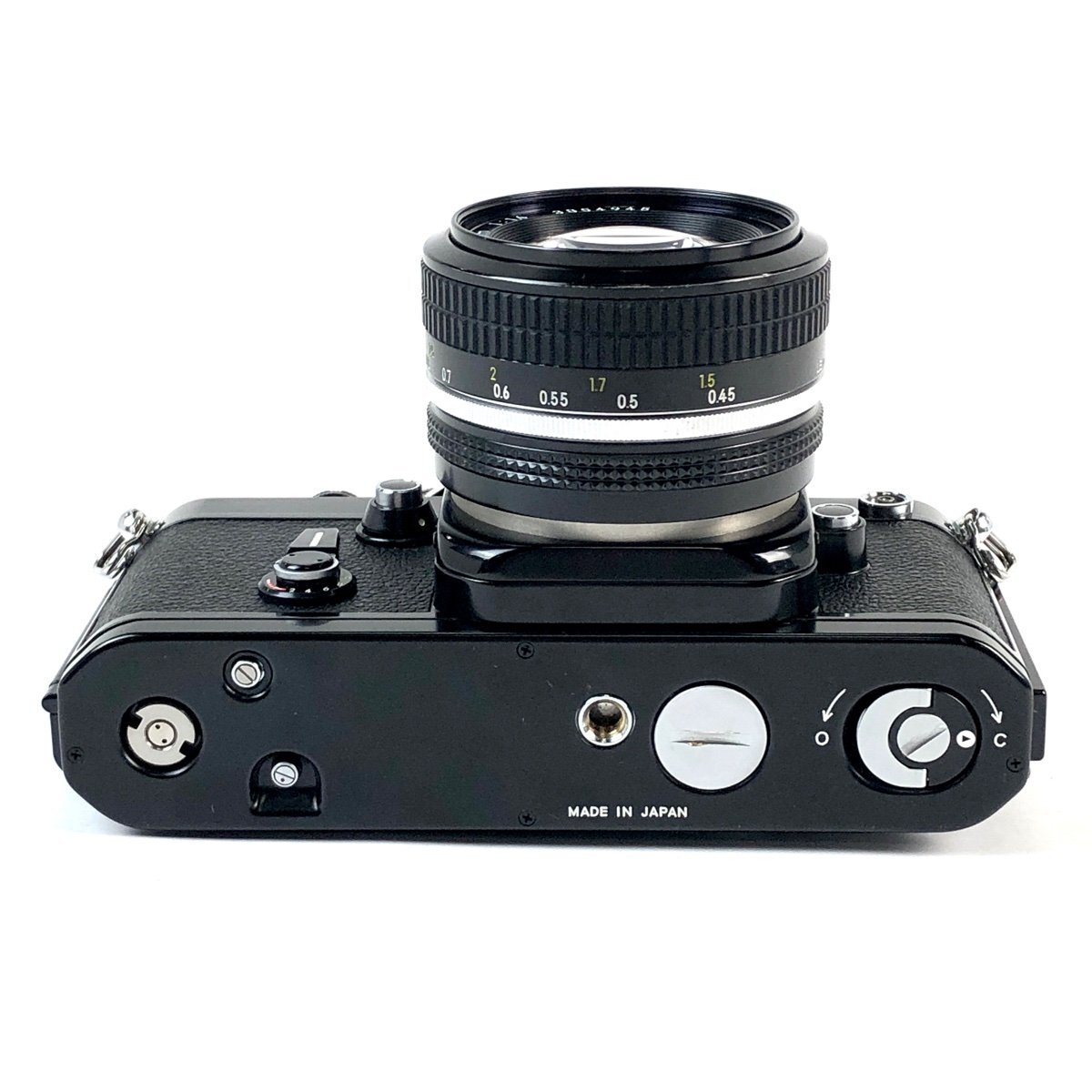 ニコン Nikon F2 フォトミック SB ブラック + NIKKOR 50mm F1.4 非Ai フィルム マニュアルフォーカス 一眼レフカメラ 【中古】_バイセル 31056_4