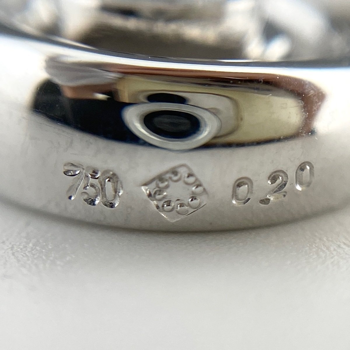 メレダイヤ デザインネックレス K18 ペンダント ネックレス 750 ダイヤモンド レディース 【中古】_バイセル 14158_5