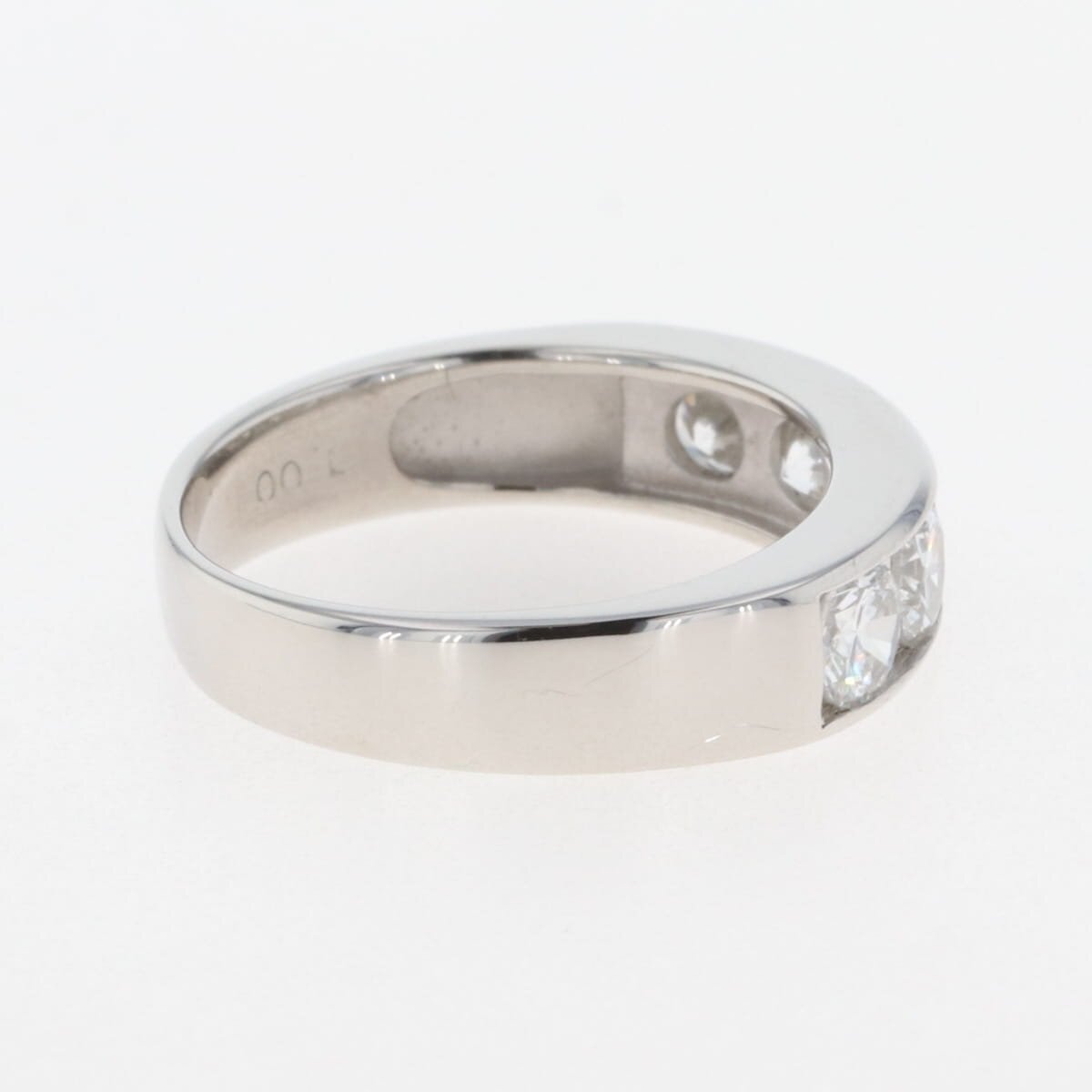 メレダイヤ デザインリング プラチナ 指輪 リング 9号 Pt900 ダイヤモンド レディース 【中古】_バイセル 14157_7