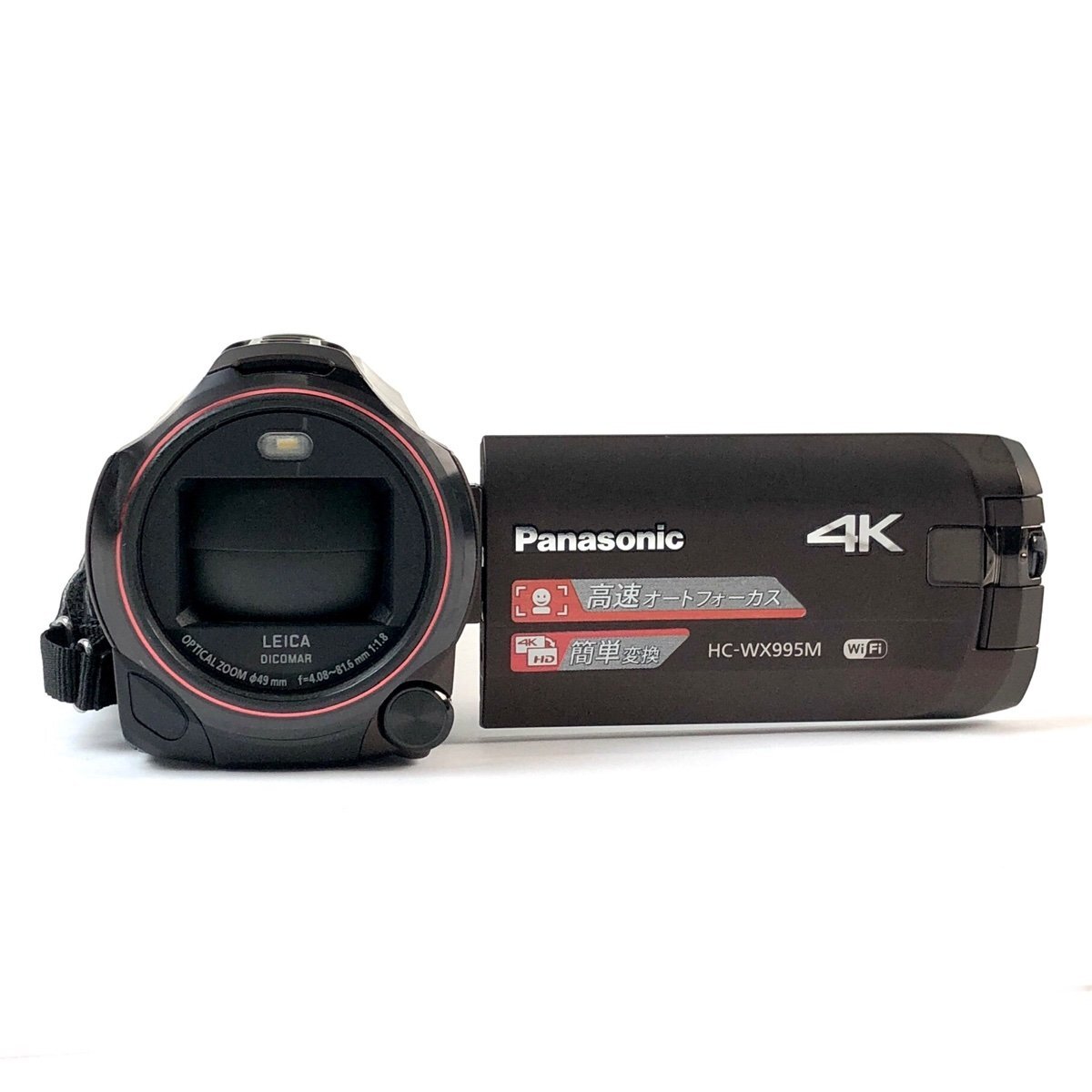 パナソニック Panasonic HC-WX995M ブラウン デジタルビデオカメラ 【中古】の画像5