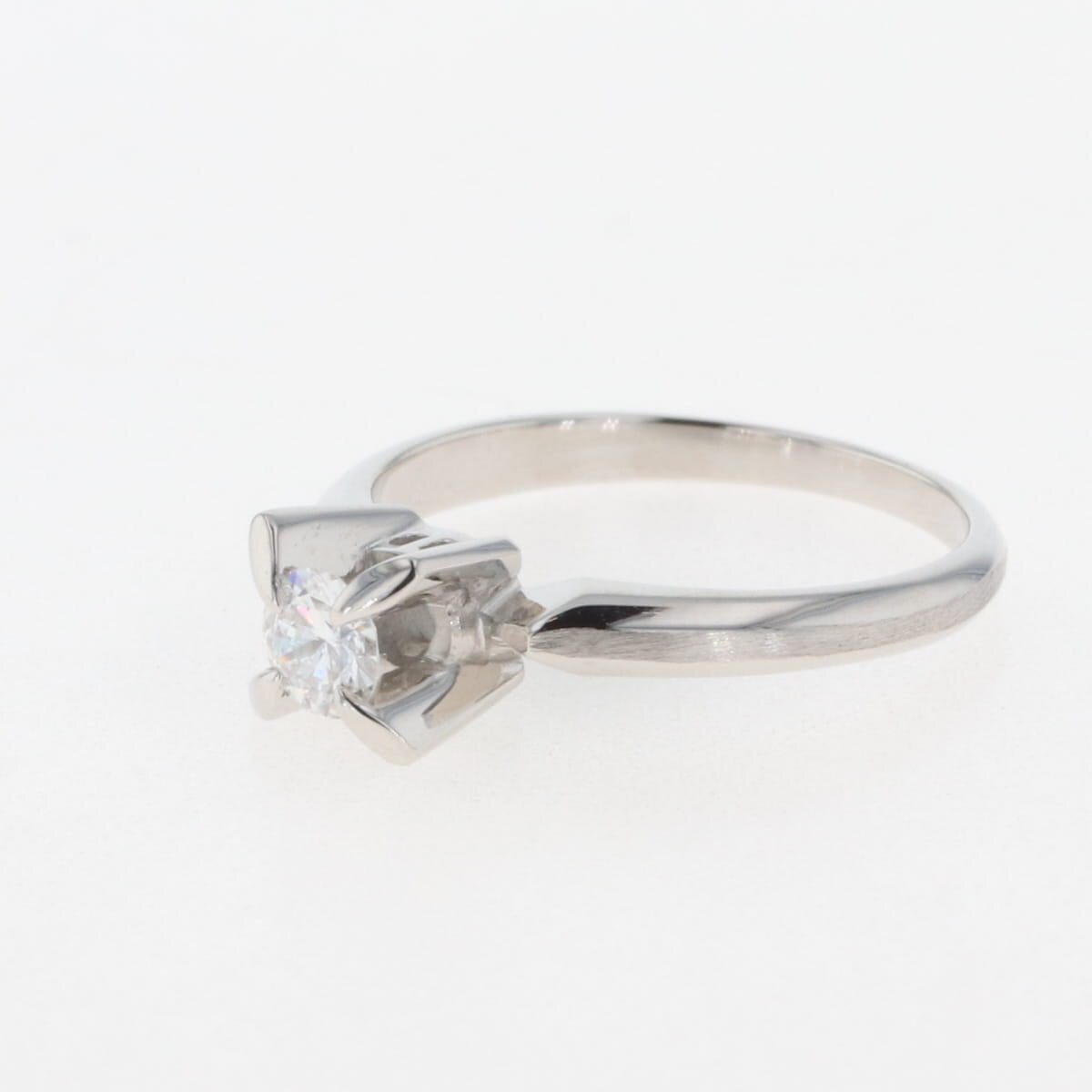 メレダイヤ デザインリング プラチナ 指輪 リング 5号 Pt850 ダイヤモンド レディース 【中古】_バイセル 14157_2