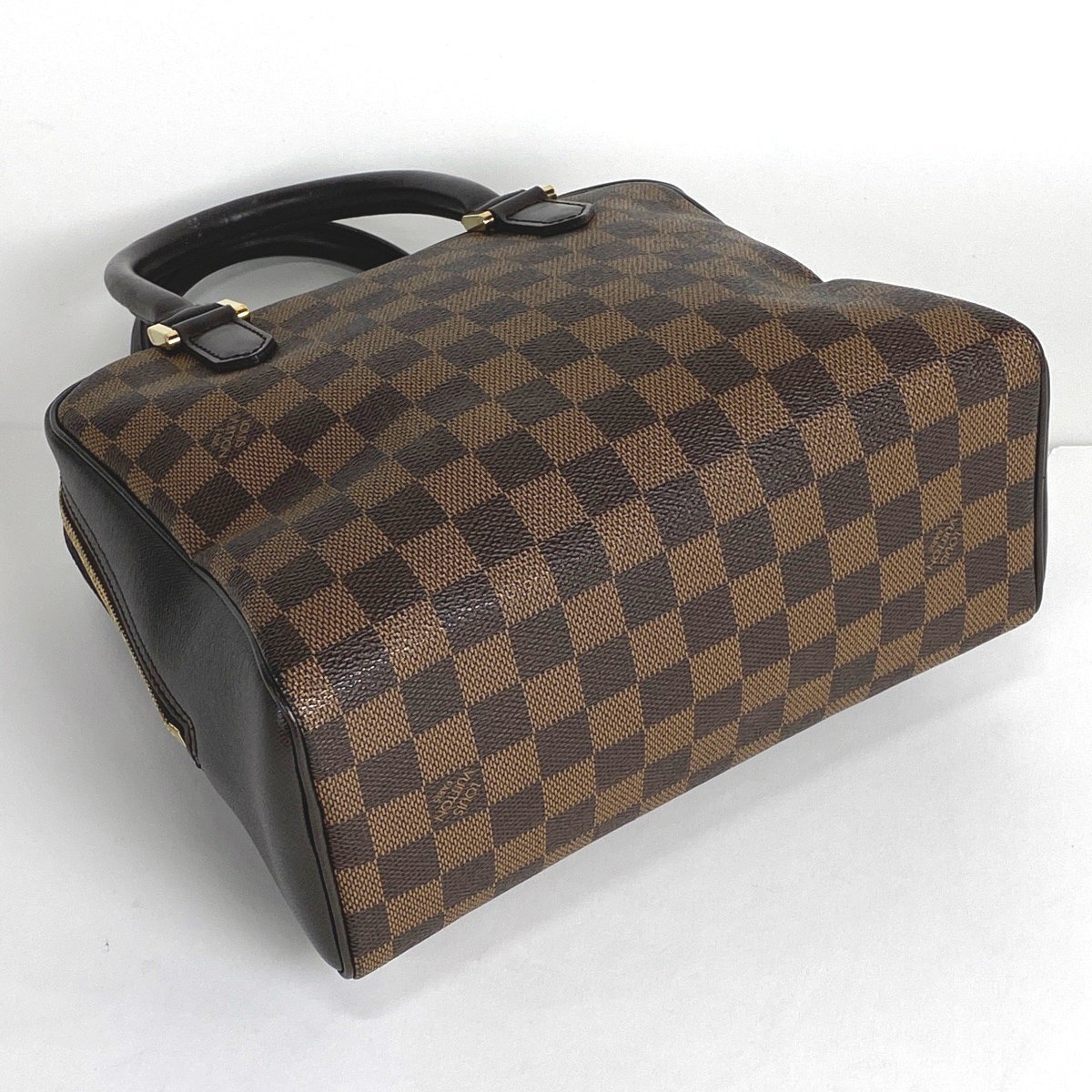 【在庫一掃】 ルイ・ヴィトン Louis Vuitton ブレラ 手提げ ハンドバッグ ダミエ ブラウン N51150 【中古】_バイセル 14173_2