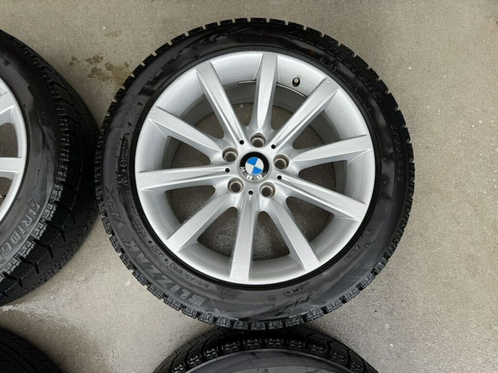 BMW F10 F11 ブリザックVRX2021年製バリ溝　245/45R18 純正18インチアルミ付き！　超お得セット！！_画像3