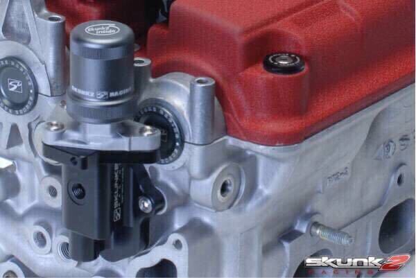 skunk2 ソレノイドカバー USDM シビック EK9 EG6 S2000 DC2 AP2 インテグラ デルソル CRX b16a b16b パープル3_取付イメージ