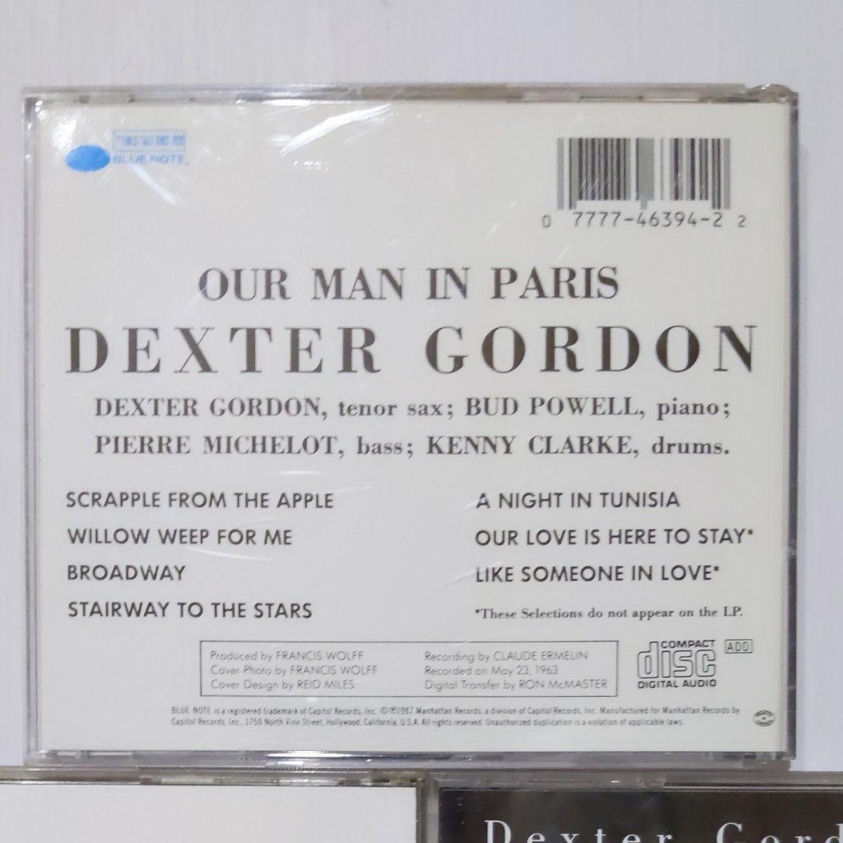 デクスターゴードン DEXTER GORDON BALLADS,DADDY PLAYS THE HORNなどCD3枚セット