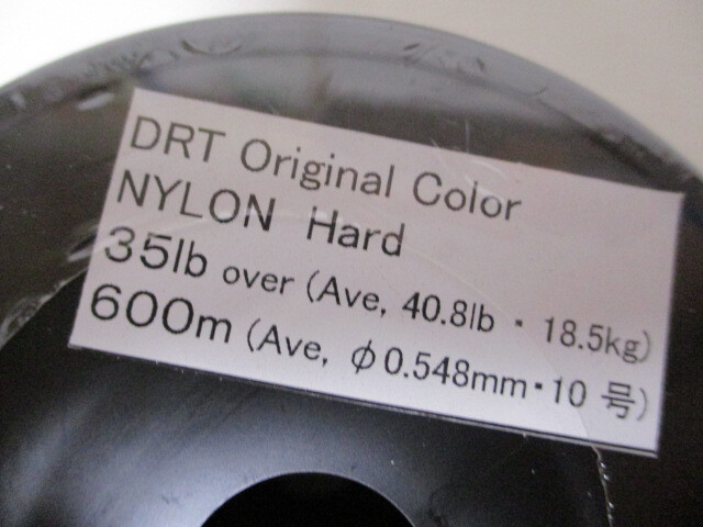 DRT 　　NYLON 　Hard　 　 35ｌｂ　600ｍ　ナイロン　ハード　ライン　グリーン　 GREEN　 新品　ゴースト　フレンジー　タイニー　ナイン_画像3