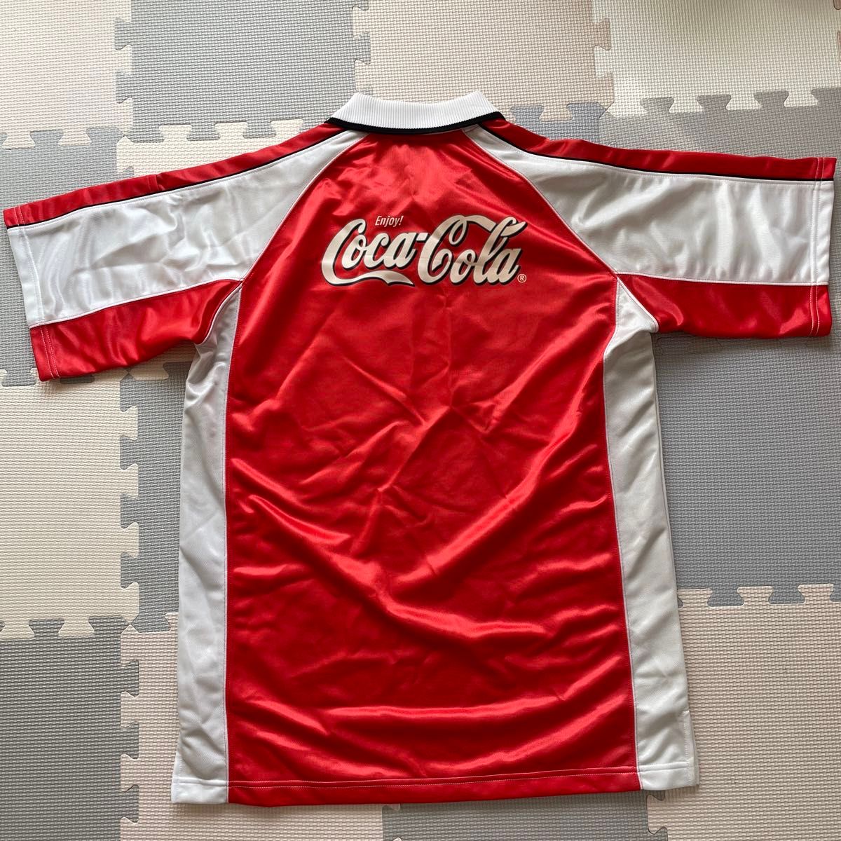 コカコーラ 2002年日韓ワールドカップ Lサイズ  ユニフォーム　レア商品