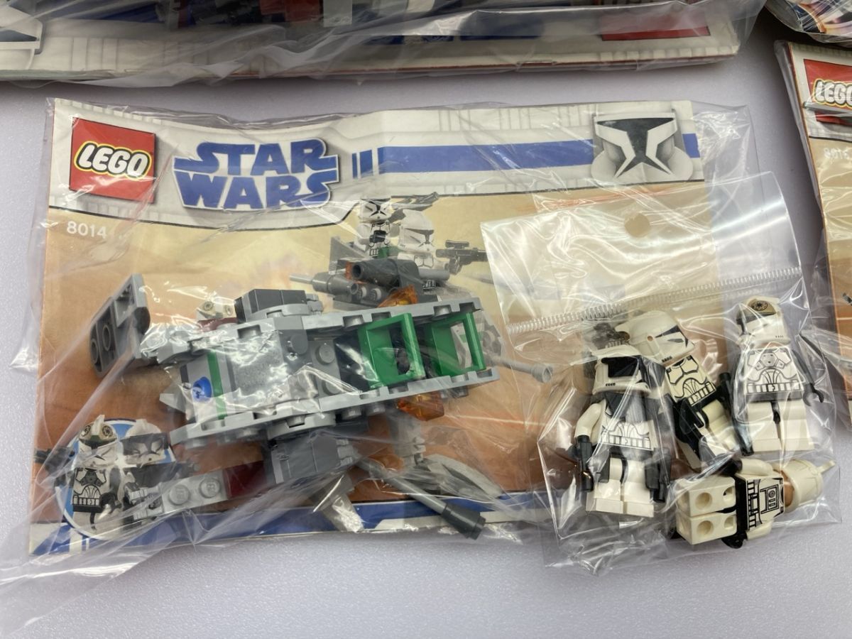 LEGO スターウォーズ 8019 8015 8014 8037 完成品 まとめて/ジャンク ※まとめて取引・同梱不可 [12-187]の画像4