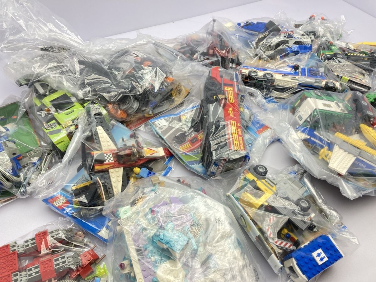 LEGO レゴシティ 60061 エアポートファイヤートラック 等 完成品 まとめて/ジャンク ※まとめて取引・同梱不可 [4-231]_画像1