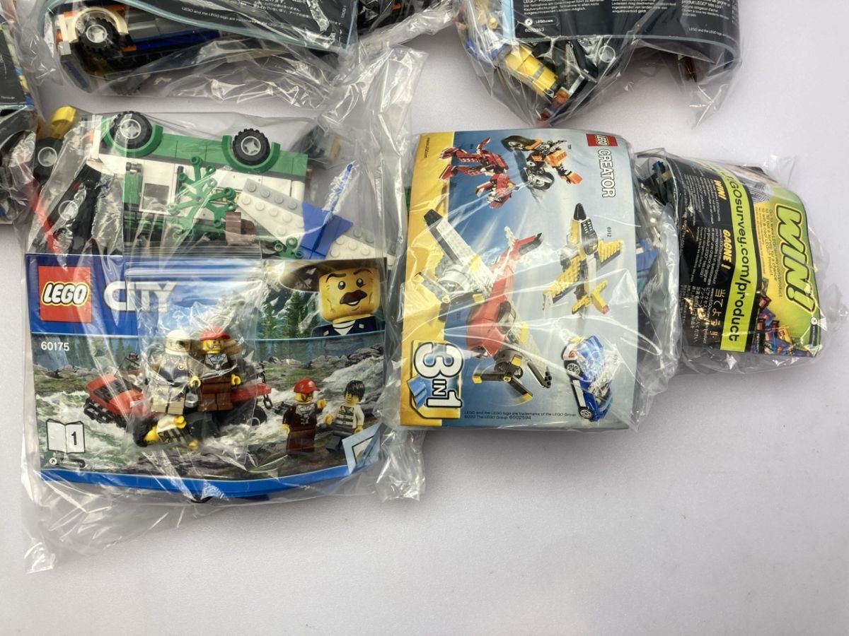 LEGO レゴシティ 60061 エアポートファイヤートラック 等 完成品 まとめて/ジャンク ※まとめて取引・同梱不可 [4-231]_画像9