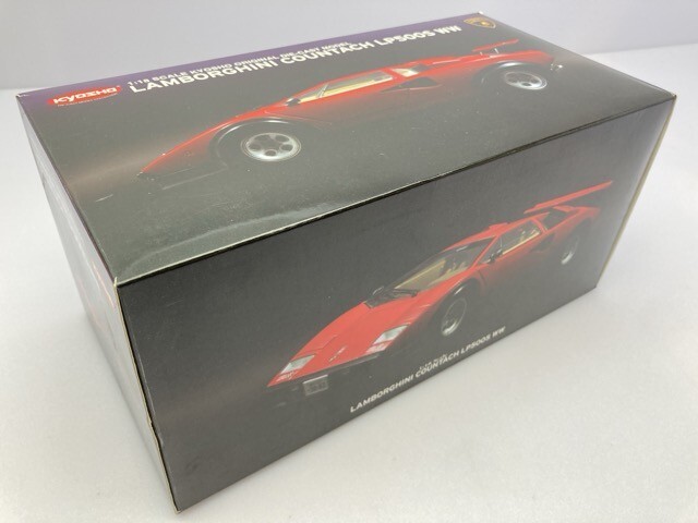  Kyosho 1/18 Lamborghini счетчик kLP500S WW красный DVD есть 08323RV * совместно сделка * включение в покупку не возможно [23-289]