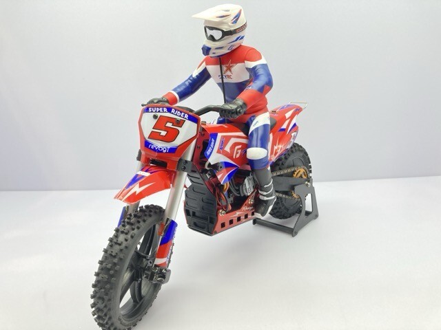 SKYRC 1:4 SCALE RC DIRT BIKE ※まとめて取引・同梱不可 [50-417]の画像3