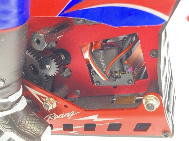 SKYRC 1:4 SCALE RC DIRT BIKE ※まとめて取引・同梱不可 [50-417]の画像5