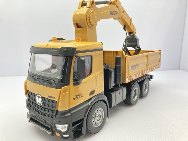 HUINA Professional R/C Timber grapple dump truck With 26 Functions ※まとめて取引・同梱不可 [50-436]の画像3