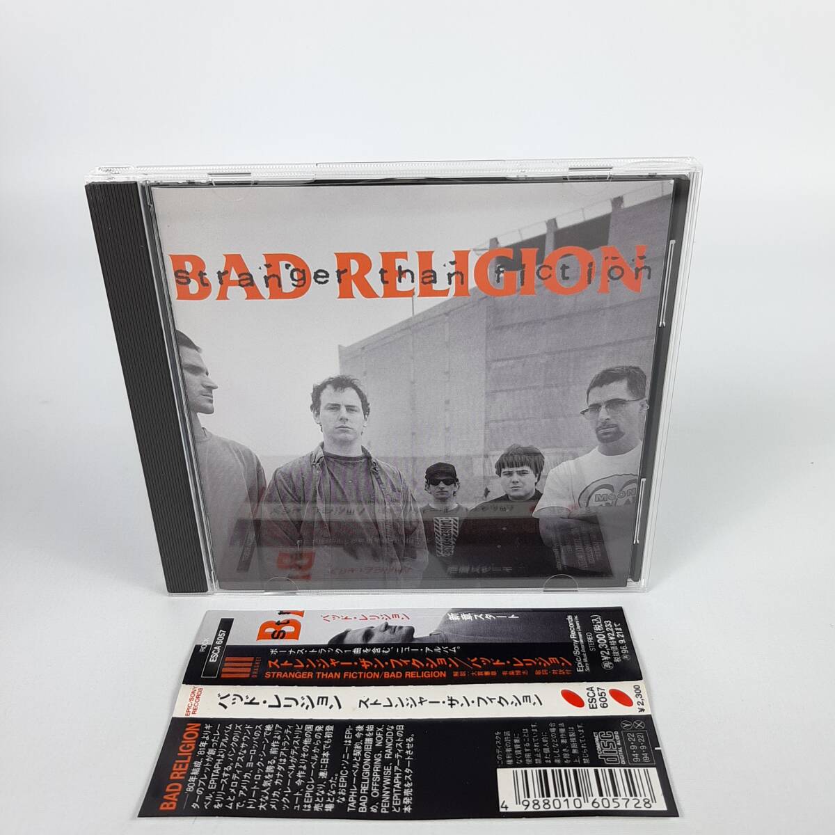 【帯付き】Bad Religion - Stranger Than Fiction 国内盤 バッド・レリジョン / ストレンジャー・ザン・フィクション_画像1