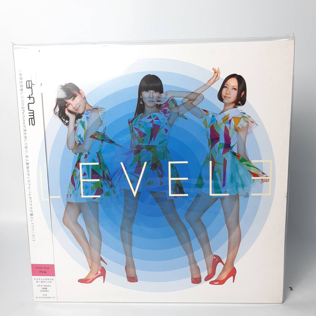 Perfume / LEVEL3(Color Vinyl ピンク) レコード 開封済み 未使用の画像1