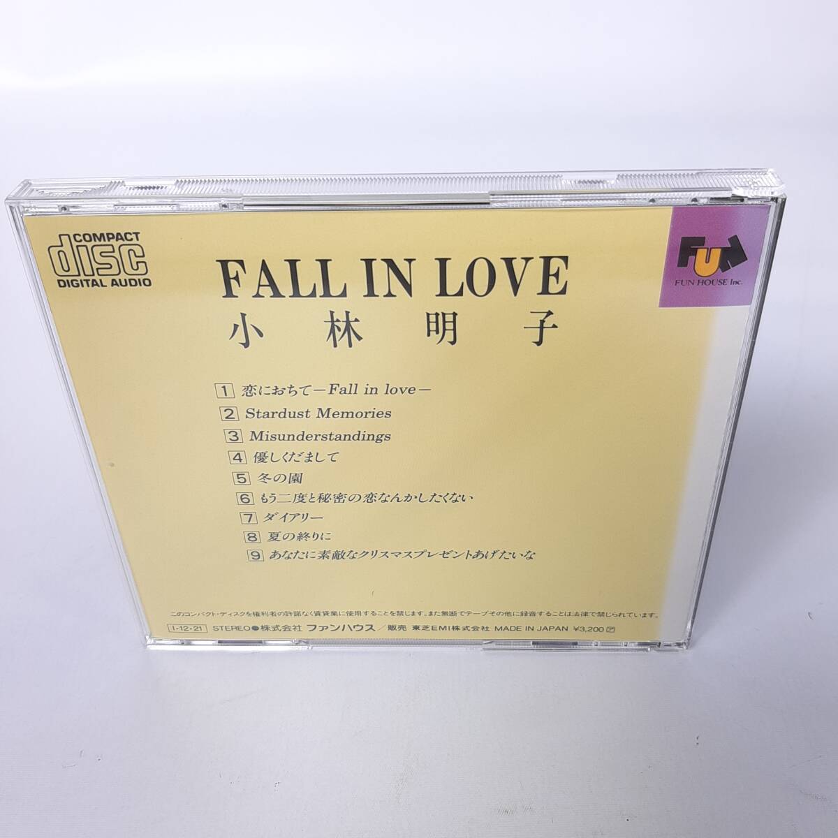 M1 小林 明子 / FALL IN LOVE_画像2