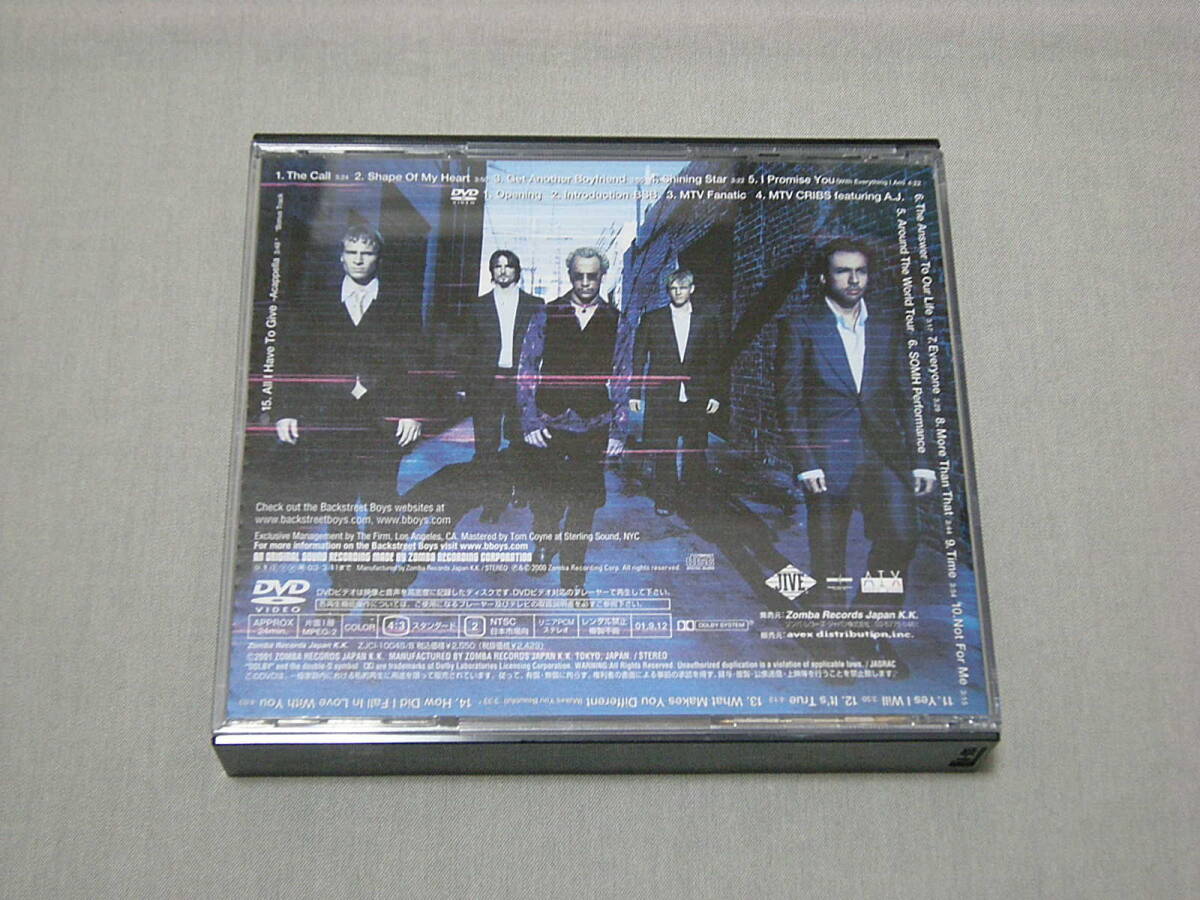 バックストリート・ボーイズ 「ブラック & ブルー + シークレット・ダイアリー」 国内独自企画のCD+DVD Backstreet Boys Black ＆ Blue_画像2