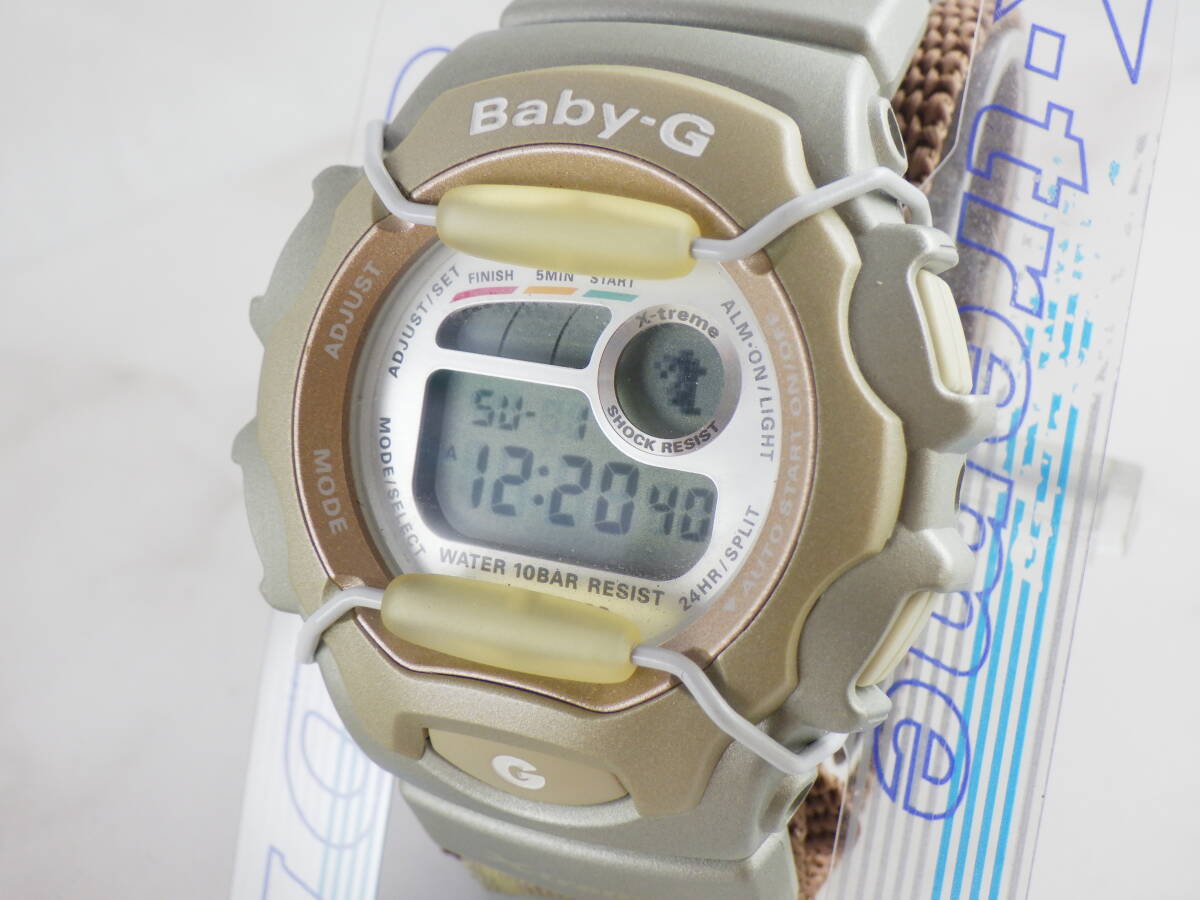 デッドストック 未使用 CASIO カシオ BABY-G 限定X-treme G-LIDE グライド エクストリーム ベビーG 腕時計 クオーツ デジタル 175_画像1