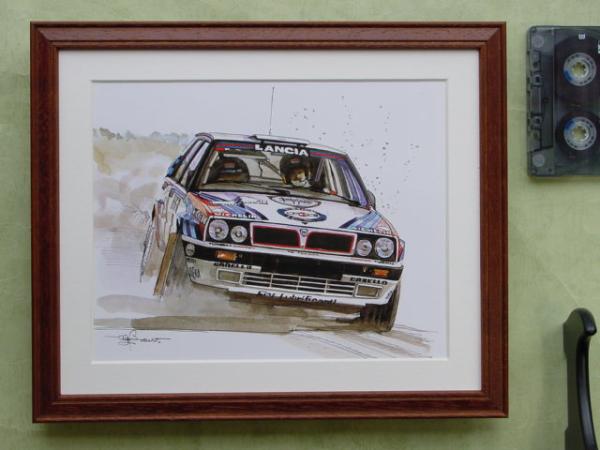 BOW illustration picture # Lancia delta integrale 16VWRC Rally /175.