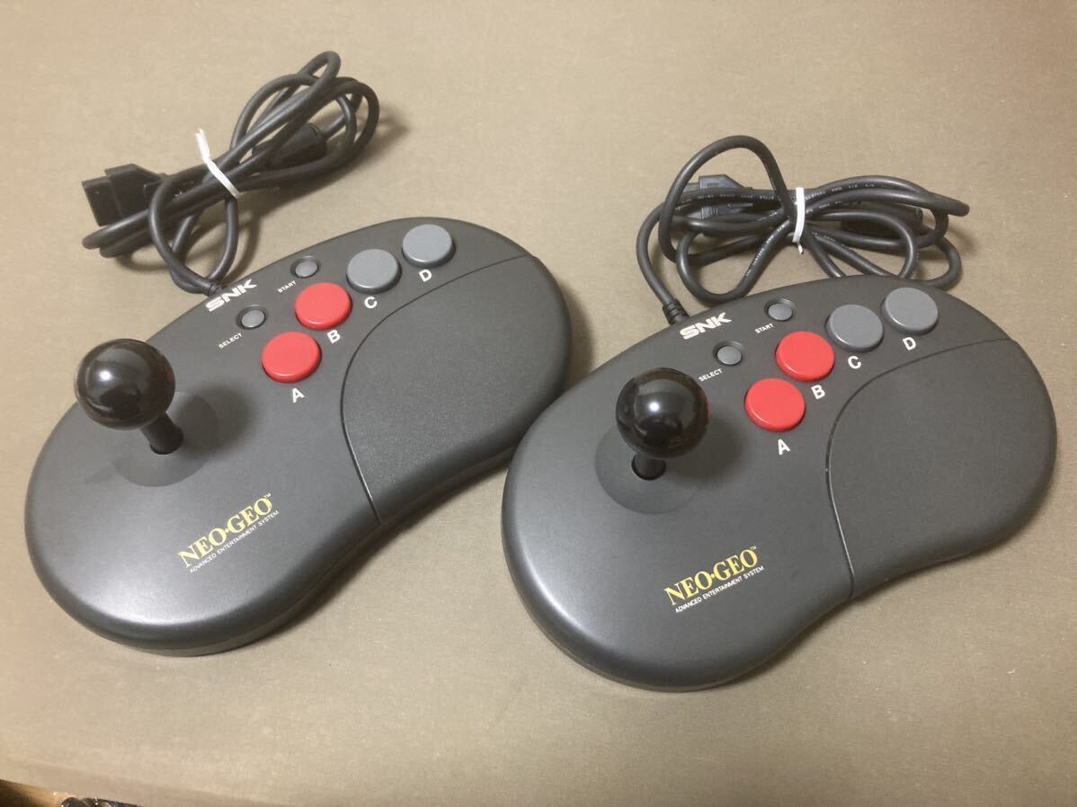 独特な 【送料無料】 SNK 前期型 NEOGEOCDコントローラープロ 純正部品 AES NEOGEO ネオジオ