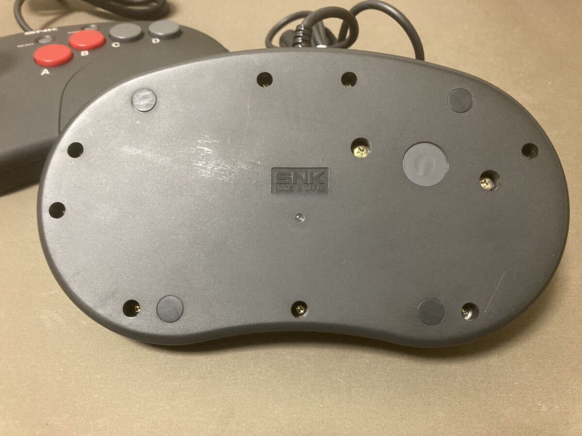 (訳ありセール 格安) NEOGEO SNK AES 前期型 NEOGEOCDコントローラープロ 純正部品 ネオジオ
