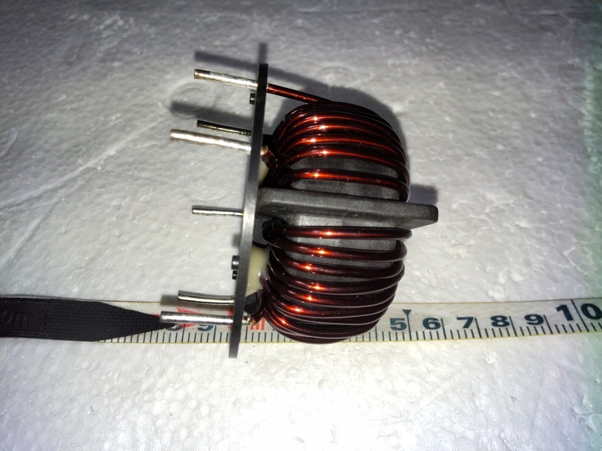 (4/9) 3. common режим дроссель примерно 14mH(1.) диаметр провода Φ2.3mm шум фильтр LF212031 25P3ZS не использовался товар 1 шт 