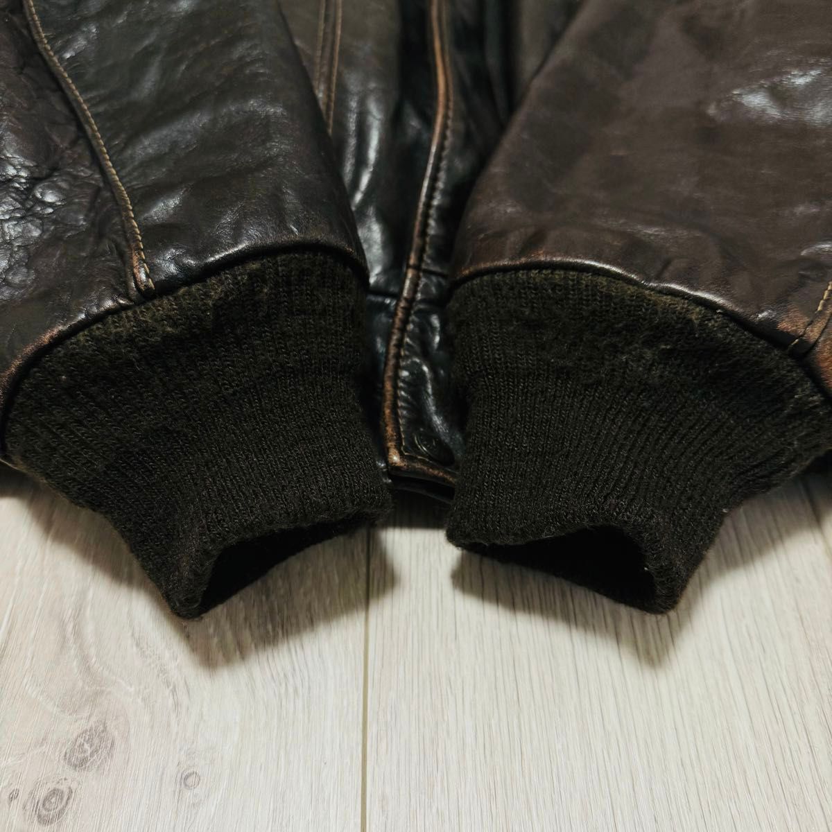 希少】SCHOTT 184SM A-2 フライトジャケット ブラウン 44 茶 G-1 希少】SCHOTT 184SM A-2 フライトジャケット ブラウン 44 茶 G-1