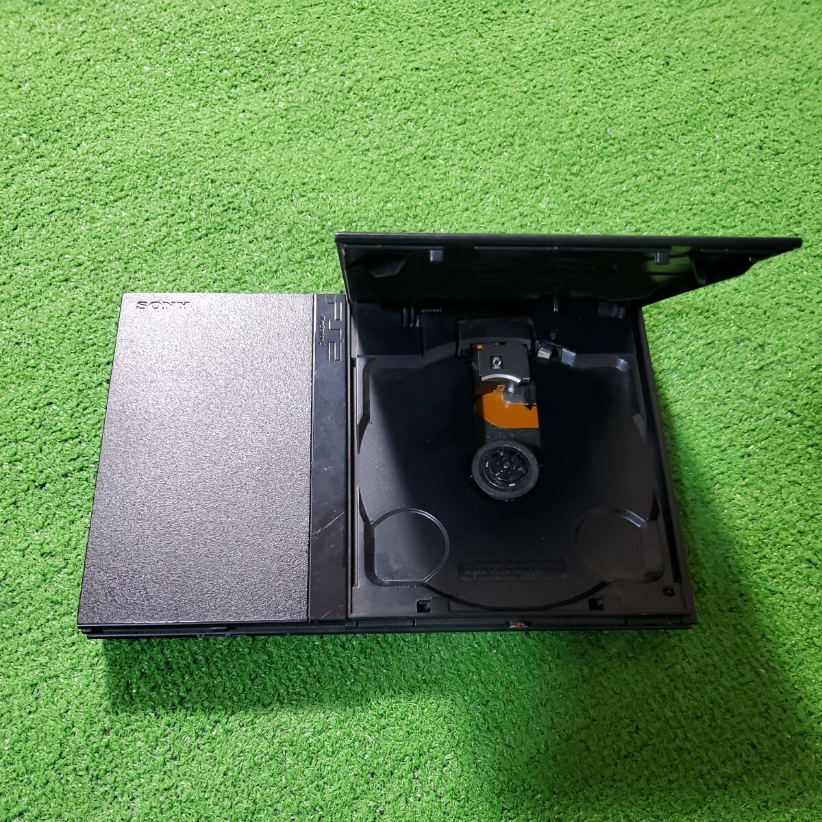 SONY ソニー PS2 本体 SCPH-75000 ブラック 動作確認済み 人気モデル プレステ2 PlayStation2 薄型 オススメ ゲーム機器_画像3