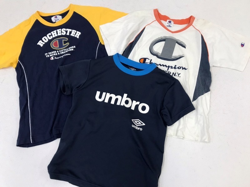 FS-47　子ども服【男の子スポーツウェアSET　サイズ140㎝限定☆限定10着】puma・umbro・チャンピオン☆大量☆古着☆おまとめ福袋_画像3